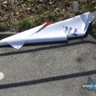 Zniszczone banery wyborcze