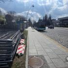 Przygotowania do remontu przystanku Urząd Miejski