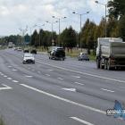 Pęknięta jezdnia na DK79 w Jaworznie