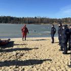 Szkolenie służb nad Zalewem Sosina. Fot. KMP Jaworzno