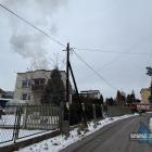 Pożar sadzy komina w Byczynie