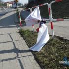 Zniszczone banery wyborcze