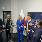Konferencja prasowa w Prokuraturze Okręgowej w Sosnowcu