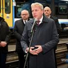 Górnicy przesiadają się na kolej. Fot. Koleje Śląskie