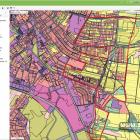 Orientacyjny zakres projektu mpzp Śródmieście wschód.