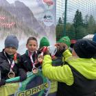 Górnik Jaworzno na podium. Fot: od Filipa Koralika