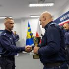 Bartłomiej Szymkowiak trzecim najlepszym dyżurnym w województwie
Fot. Śląska Policja