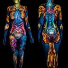 Marian Folga wicemistrzem świata w bodypaintingu. Fot. archiwum prywatne Marian Folga