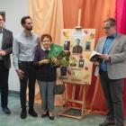 Wiceprzewodniczący Rady Miejskiej Tadeusz Kaczmarek, Marcin Miliński, Grażyna...