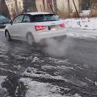 Ślisko na ulicy Wandy