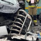 Zderzenie dwóch samochodów na Osiedlu Stałym