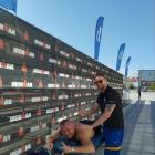 Triathloniści z Jaworzna na zawodach Ironman. Fot: JaworTRI