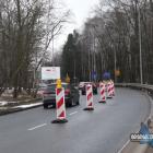 Zwężenie na ul. Grunwaldzkiej