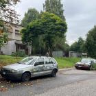 Porzucone wraki samochodów w Pieczyskach