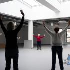 Cotygodniowe ćwiczenia Tai Chi w klubie To i Owo w Jaworznie. Fot. Julia Lizończyk