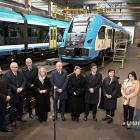 Górnicy przesiadają się na kolej. Fot. Koleje Śląskie