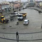 Prace w poniedziałek, 17 listopada. Fot. miejski monitoring