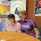 Gabrysia i jej mama Urszula Pluta