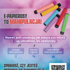 E-papierosy to manipulacja - Państwowa Inspekcja Sanitarna ostrzega