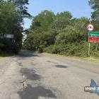 Ulica Bukowska na granicy Jaworzna i Bukowna