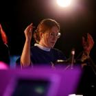 Koncert zespołu Zadyrygowani - 18 czerwca, prowadząca zespół Natalia Smagacz (Fot....