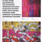 Fragment folderu wystawy 