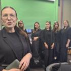 Natalia Smagacz i część składu Zadyrygowanych 