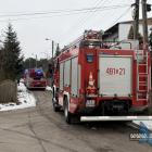 Pożar sadzy komina w Byczynie