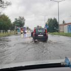 Opady deszczu w Jaworznie