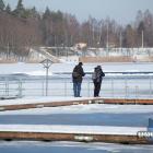 Zalew Sosina w zimowej, styczniowej scenerii. Fot. Patrycja Koprzak