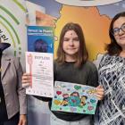 Krystyna Sokół, Sara Florek i Magdalena Habowska Madrak, wychowawca świetlicy i...