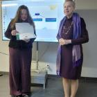 Dr Iwona Brandys i Krystyna Byrczek, fot. Barbara Sikora 