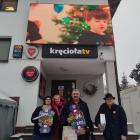 Przygotowania do 34. Finału WOŚP - wizyta w Warszawie