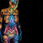 Marian Folga wicemistrzem świata w bodypaintingu. Fot. archiwum prywatne Marian Folga
