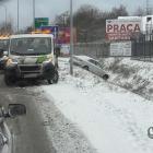 Kolizja na DK 79 w Jaworznie