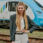  Marlena Plona – pierwsza z czterech szkolonych przez Koleje Śląskie kandydatek na...