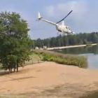 Helikopter na sosinie