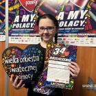 8-letnia Hania Dygoń z rekordową puszką WOŚP pełną pomocy