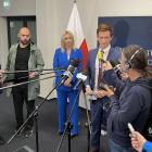 Konferencja prasowa w Prokuraturze Okręgowej w Sosnowcu