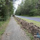 Prace nad montażem nowego oświetlenia ulicznego