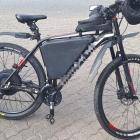 Przerobiony rower elektryczny. Fot. KMP Jaworzno