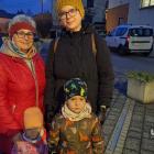 Babcia Bronisława, pani Magda, Agatka i Wojtuś 