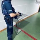 Trening strzelecki w Komendzie Miejskiej Policji w Jaworznie 
Fot. KMP Jaworzno