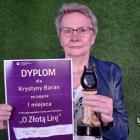 Krystyna Baran z nagrodą w Konkursie 'O Złotą Lirę
