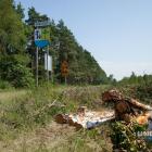 ROzpoczęły się prace przy rozbudowie drogi Jaworzno Bukowno 1061K.Fot. Patrycja Koprzak