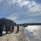 Szkolenie służb nad Zalewem Sosina. Fot. KMP Jaworzno