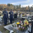 Jaworzniccy policjanci uczcili pamięć bohaterów. Fot. KMP Jaworzno