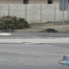 Krawężniki na skrzyżowaniu ul. Upadowej i Szczakowskiej