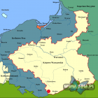 Księstwo Warszawskie- czerwona kropka - Jaworzno (wikipedia)