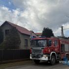 Zadymienie w kominie na ulicy Kasztanowej